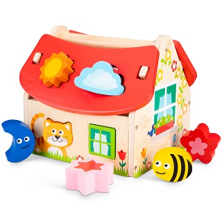 Shape sorting house